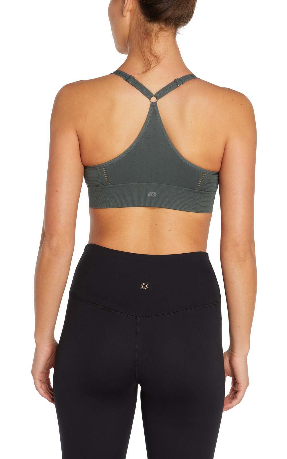 2 Pack Mary Jane Seamless Sports Bra - Urban Chic White - Image 7