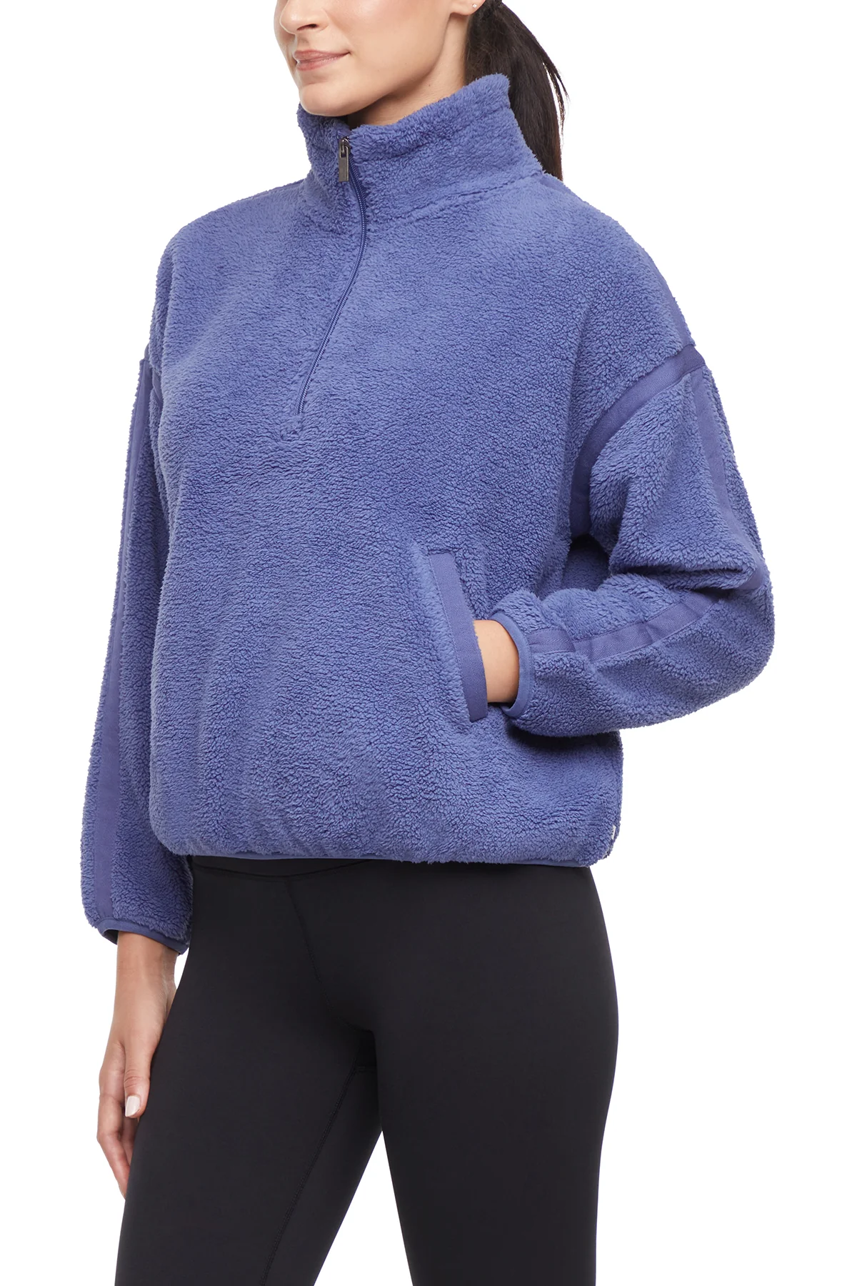 Caliste 1/4 Zip Sherpa Pullover - Image 7